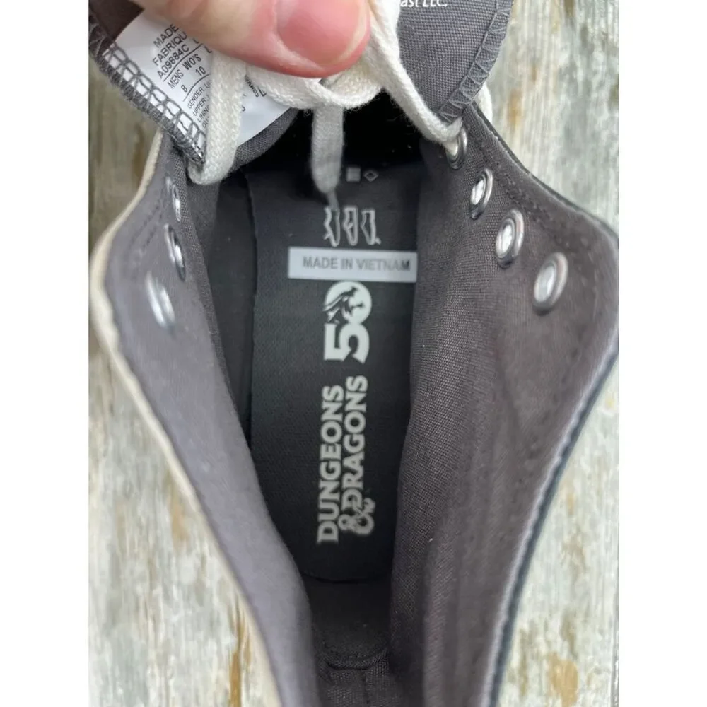 Converse Dunge & Dragons Limited Edition Chuck 70 Leather Sneakers Shoes Size 8 - Picture 9 of 12